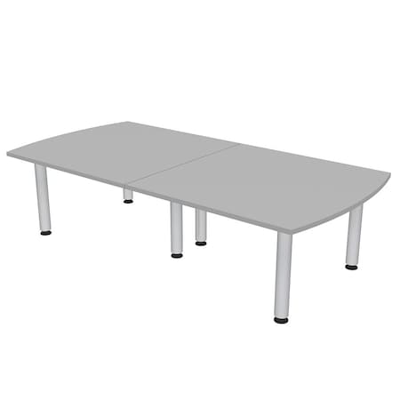 Skutchi Designs 45 in W, 96 in L, 29 in H, Engineered Wood Top, Grey HAR-AREC-46X93-PT-01